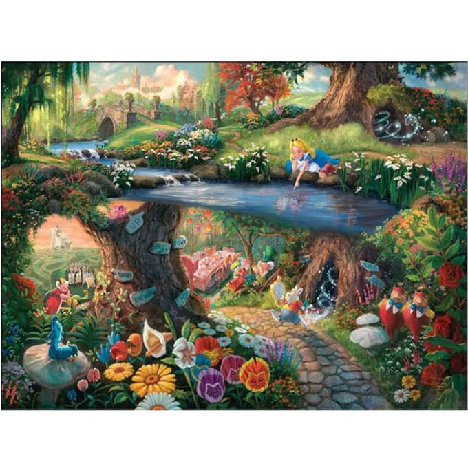 Peinture au Diamant 5D DIY Forêt Magique Broderie Mosaïque Point de Croix Décoration Strass 20X30CM beige