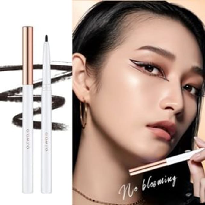 O.TWO.O - Extreme Gel Eyeliner Pencil - 4 Colors #02 Black - 0.12g
