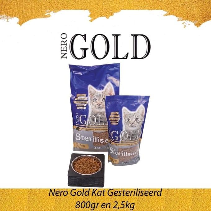 Nero Gold Kat Sterilised 2,5kg