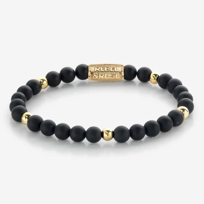 Armband - Staal/Beads | Rebel & Rose