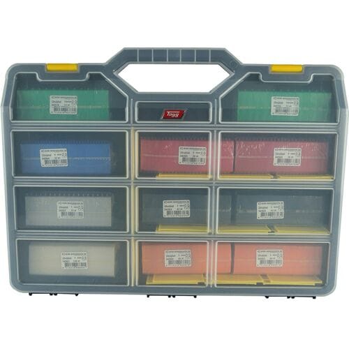 GB Vulplaten Assortimentskoffer 34550 - 468 Stuks