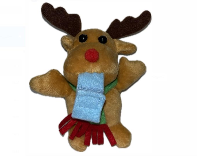 Scoby - Speenknuffel - Knuffelspeen - Rendier - Kraamcadeautje