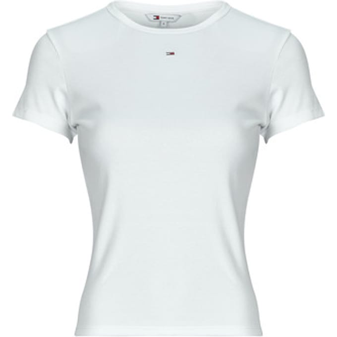Tommy Jeans Ribbed Slim Crew Neck T-Shirt
