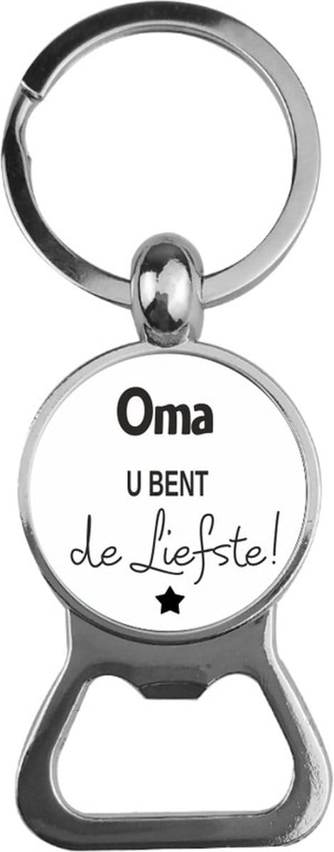 Bieropener Glas -  Oma U Bent De Liefste