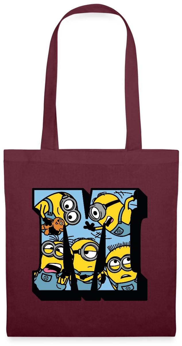 Minions College Brief Tas Van Stof Schoudertas