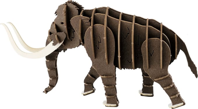 FRIDOLIN 3D Papier Model - Mammoet.