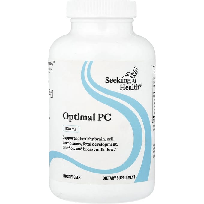 Seeking Health, Optimal PC, 800 mg, 100 Softgels
