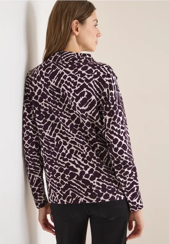 Shirt met knoopdetails