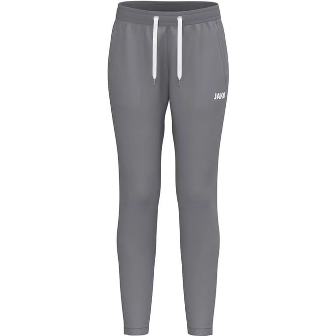 JAKO Joggingbroek One Cotton damesmaten grijs 8401d-825
