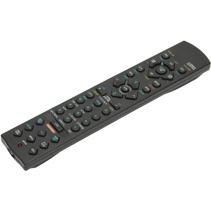 Télécommande Professionnelle pour Ampli-Tuner Home Cinéma Remplacement Télécommande pour RX V396 RX V396RDS HTR 5230 black