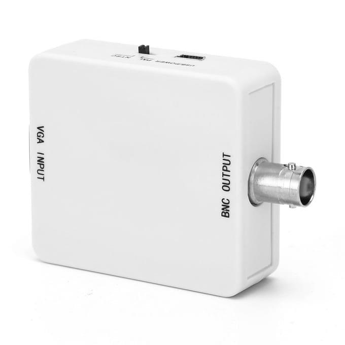 VGA naar BNC Converter HD Video Adapter voor Videoconferenties Home Theater TV Computer