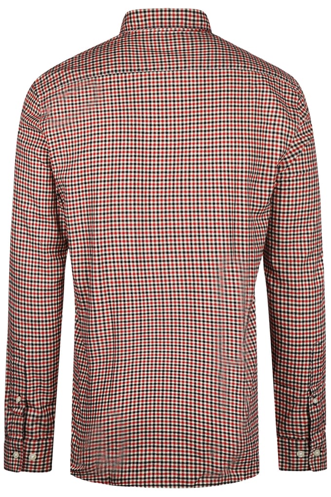 McGregor Tattersal Check Shirt Chesnut Größe: S | Casual hemden Outlet | Herren