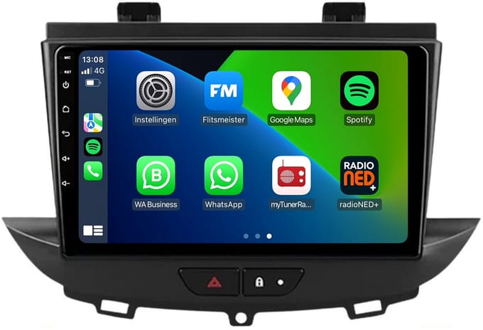 CarPlay autoradio geschikt voor Opel Crossland | 2016 t/m 2020 | Android 13 | Draadloos Apple CarPlay & Android Auto | 2GB + 32GB | 8-Core processor | Davilon | 2025 model | 2016 2017 2018 2019 2020 | Bluetooth & Wifi