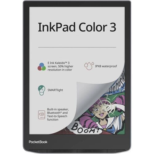 PocketBook InkPad Color 3 eBook-reader 19.8 cm (7.8 inch) Grijs