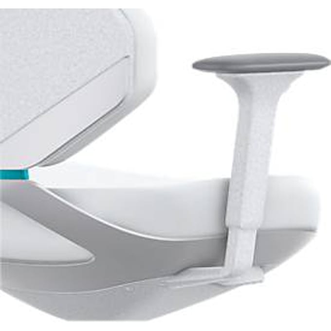 Texon multifunctionele armleuningen voor cleanroom stoelen, wit, 4D verstelbaar, 1 paar, achteraf te monteren