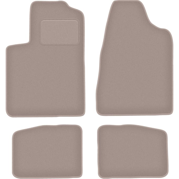 Beige velours vloermatten voor: Chrysler Sebring II sedan (2003-2007)
