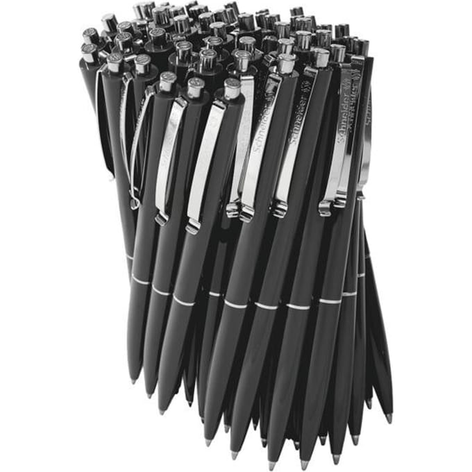 Schneider balpen - K15 - zwart - M - 50 stuks - S-3081-50