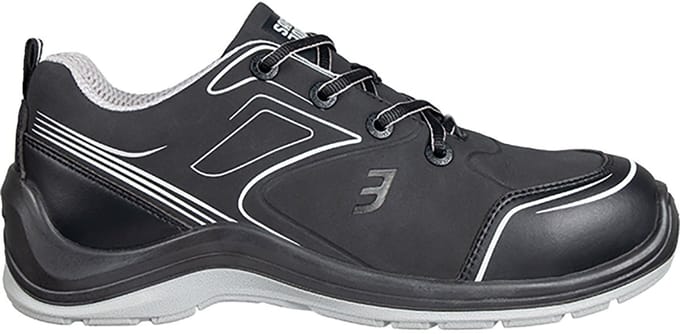 Safety Jogger Flow S3 Laag Slipvast SRC – ESD - Waterproof, Zwart – Maat 48