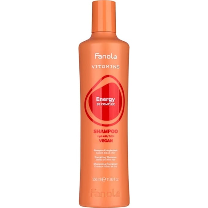 Fanola Vitamins Energie Be Complex Shampoo Verkwikkend Dames 350 ml