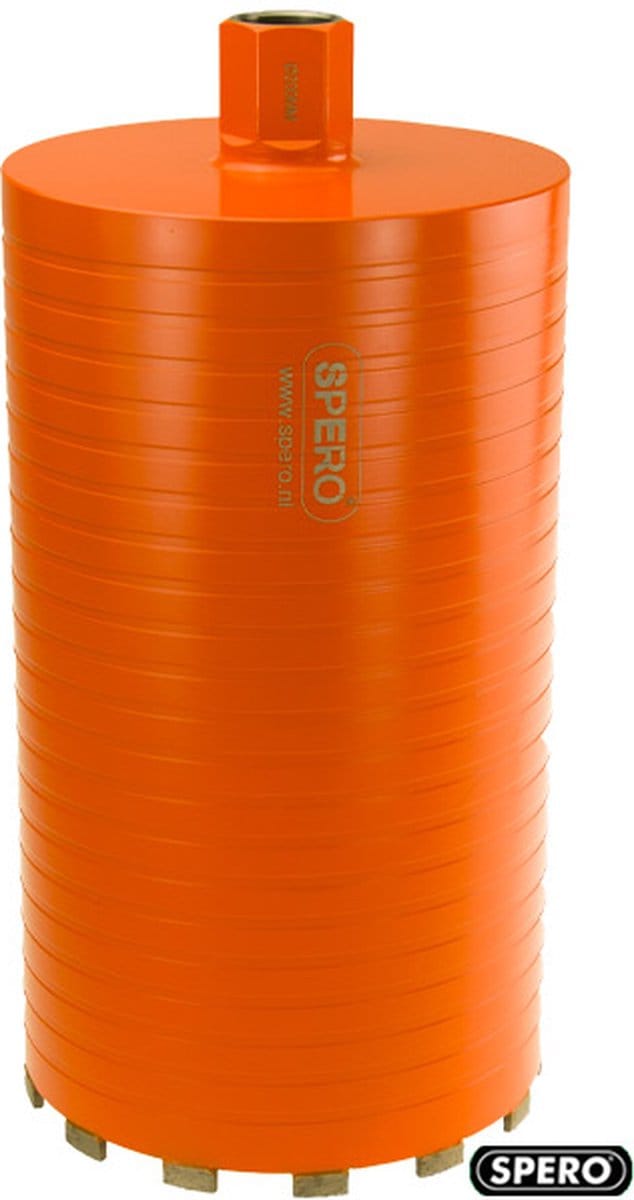 200mm Droog UNC Softimpact Kernboor - BETON Diamantboor PREMIUM L:350mm - Betonboor - SPERO