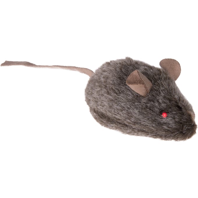 Kattenspeeltje Wild Mouse met Geluid en LED 1 stuk