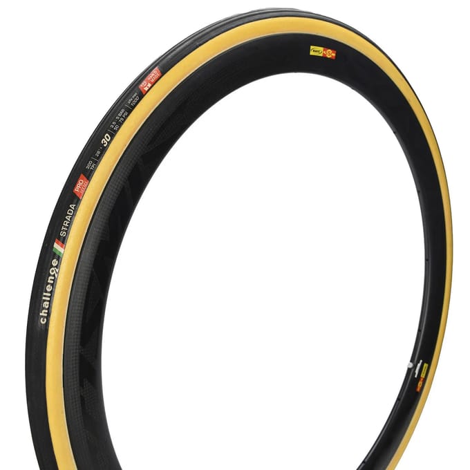 STRADA PRO TUBULAR 700X30C ZWART/BRUIN