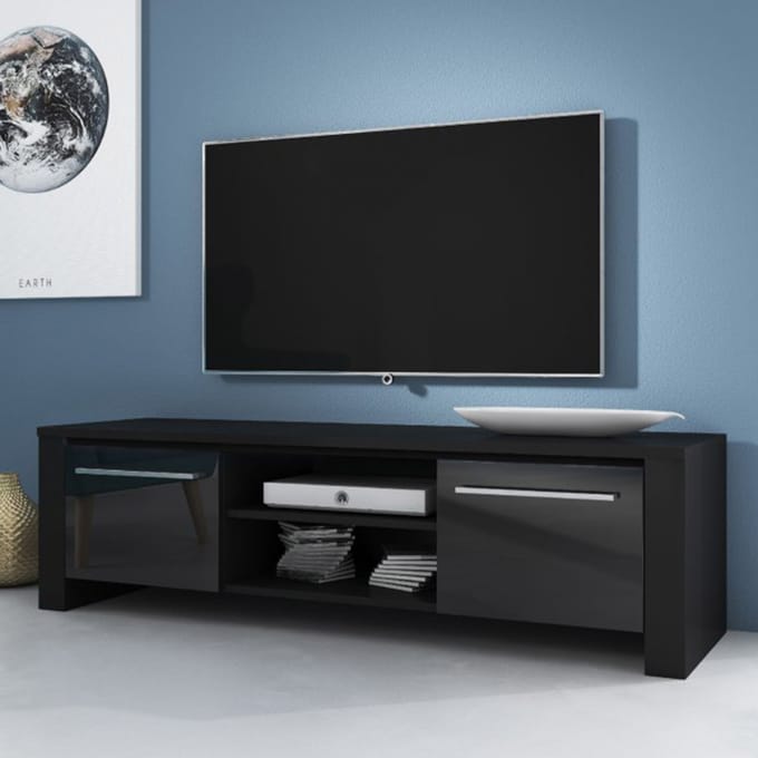 Casa Olive TV-meubel Carolina Zwart