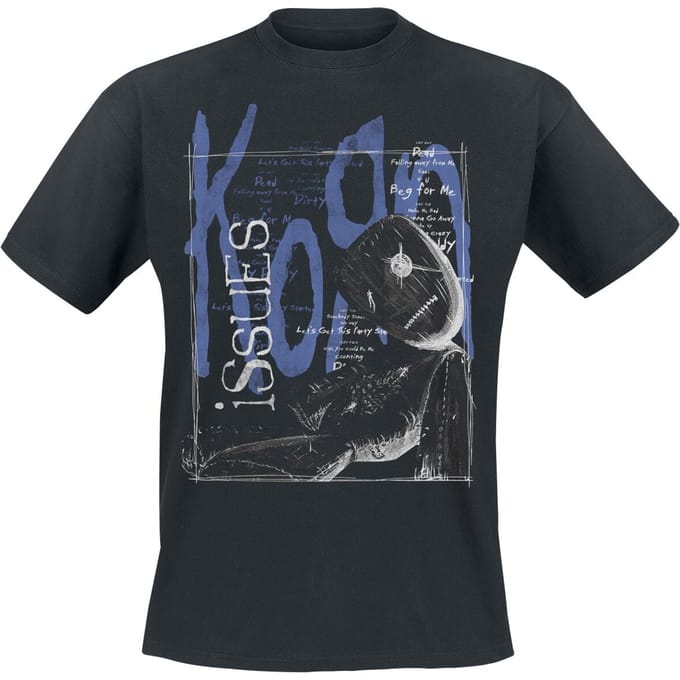 Korn T-shirt - Issues Tracklist in a Box - S tot 5XL - zwart