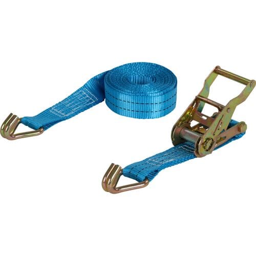 Carpoint Ratelspanband Met Haken 38 Mm 5 Meter 1000 Kg Blauw