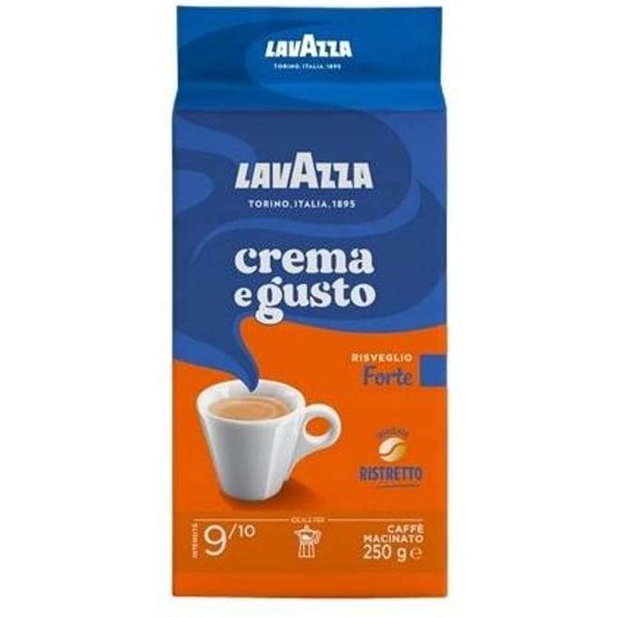 Lavazza Crema e Gusto FORTE (250g gemalen koffie)