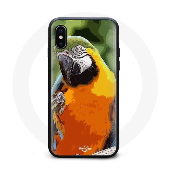 Coque - MANIACASE - Iphone XS max - Noir - Multicolore - Protection chocs et rayures pur