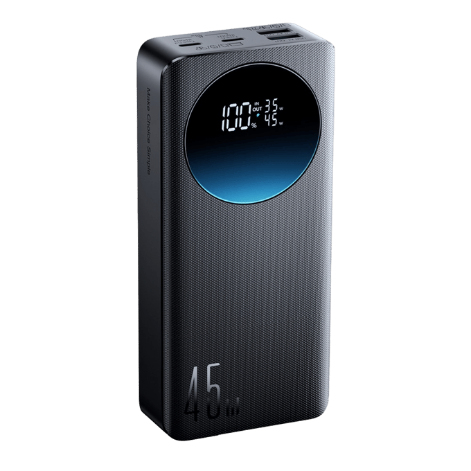 Joyroom Pro Display 45W Fast Charging Powerbank 20.000mAh Zwart