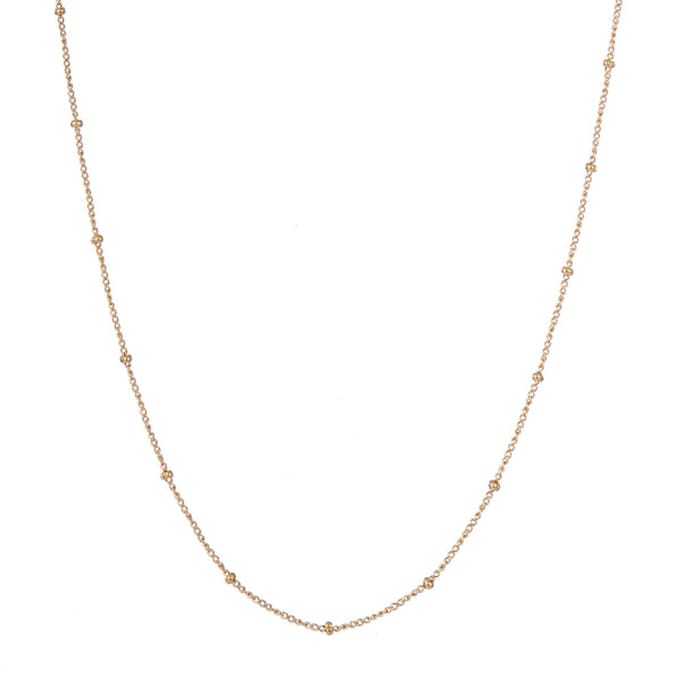 Go Dutch Label Collier gedraaid goud N2493-2