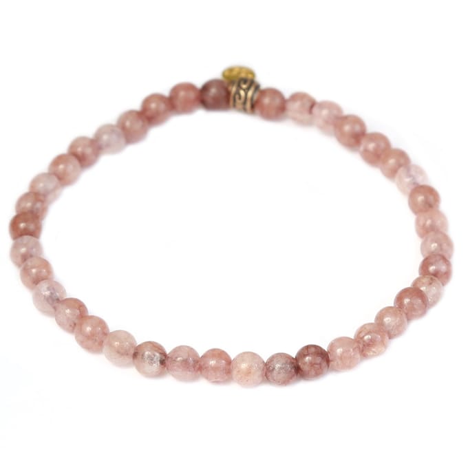 Armband nomade gemstone hematite quartz