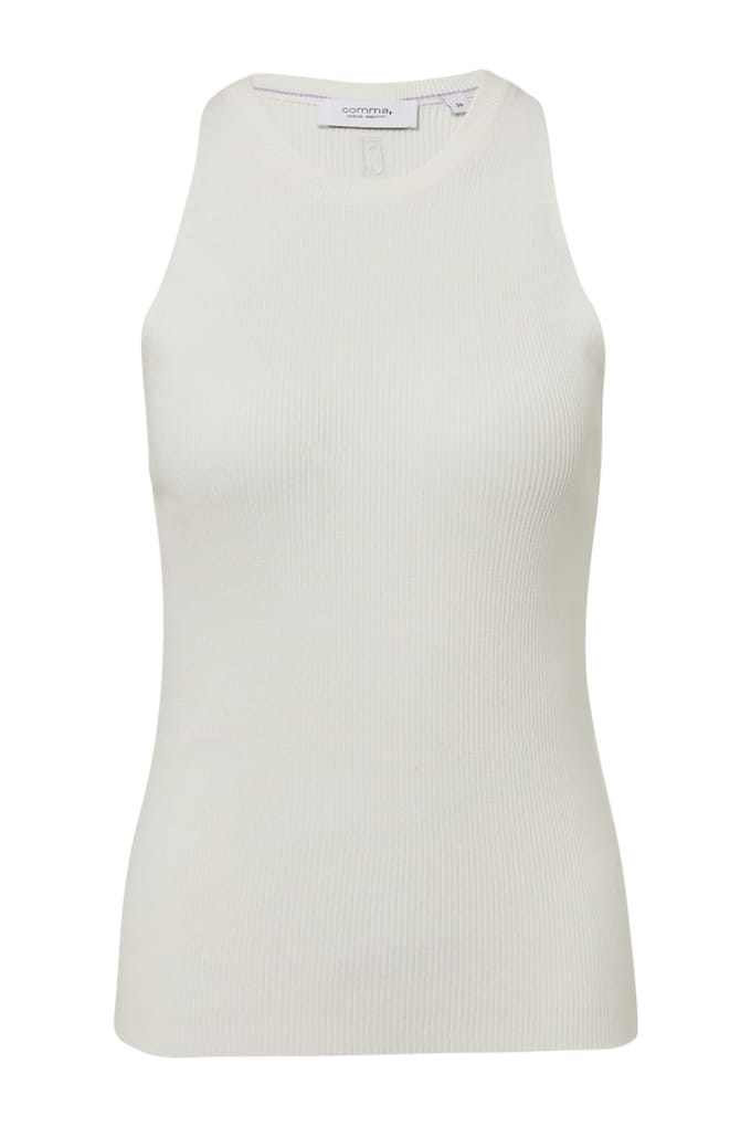 Comma Pullover White Maat: 44 | Wijde Broeken Outlet | Dames | Zwart