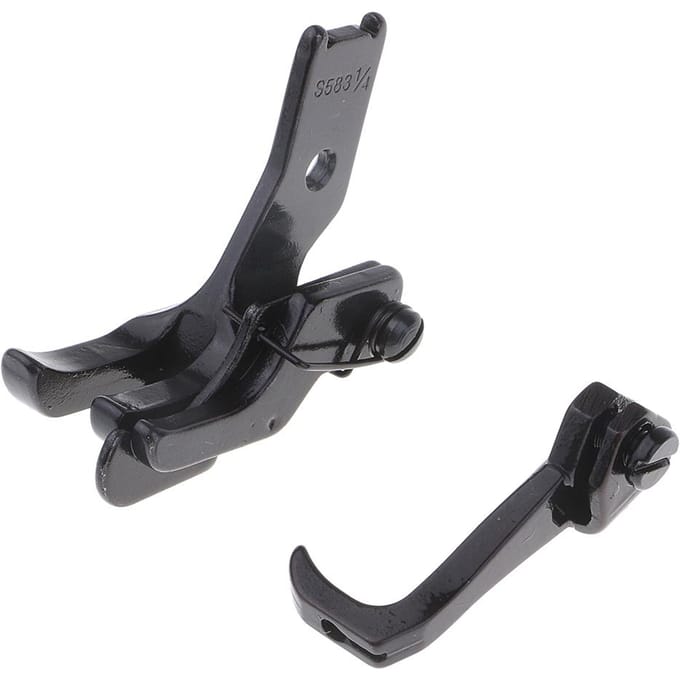 Industriële naaimachine loopvoetrandgeleiderset 3,2 mm 6.4mm