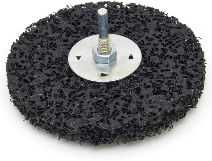 2 Stuks 125 mm. Cleanschijf Met 6 mm Opname