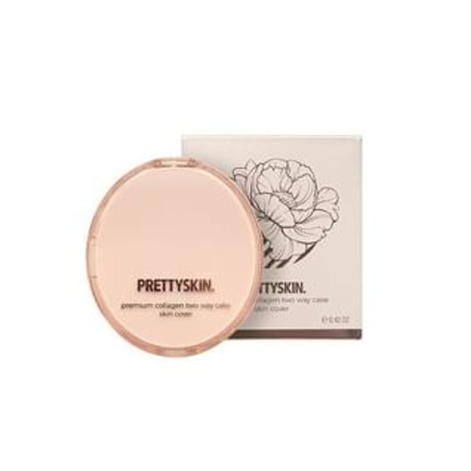 Pretty skin - Premium Collagen Two Way Cake Set - 2 Types #21