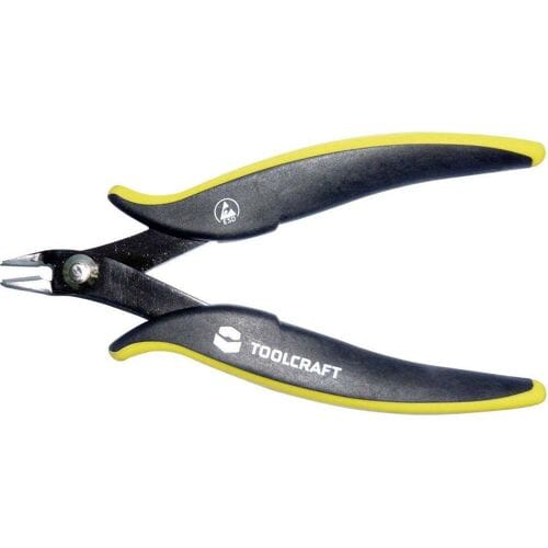 TOOLCRAFT 816743 Zijkniptang ESD Zonder facet 134 mm
