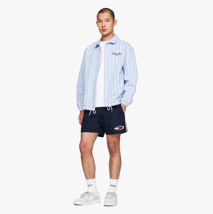 Tommy Hilfiger De Brooklyn Suède Heren Sneakers Licht Beige