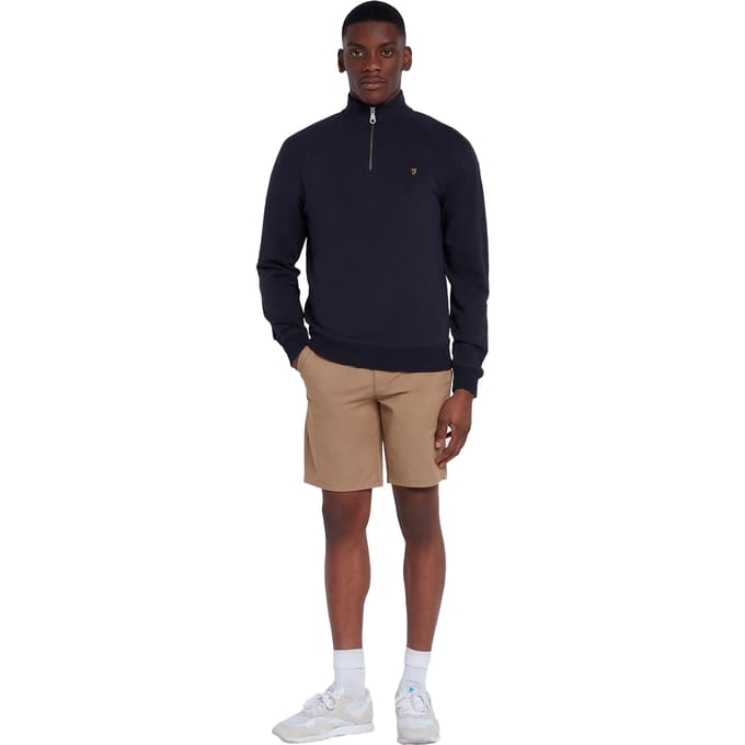 Farah Heren Chino Shorts Katoen (Beige)