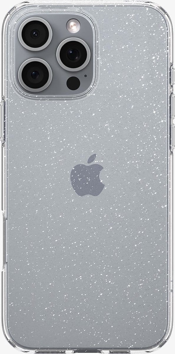 Spigen Liquid Crystal Hoesje Geschikt voor Apple iPhone 16 Pro Max - Back Cover TPU Glitter