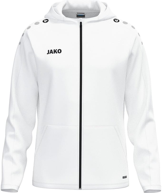 Jako One Jas Met Kap Heren - Wit | Maat: 4XL