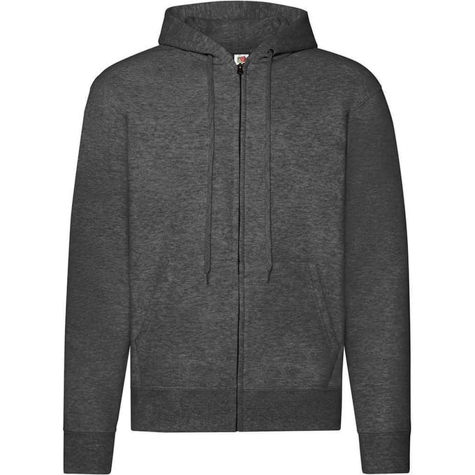 Fruit of the Loom Heren Hooded Sweatshirt (Donkere Heide)
