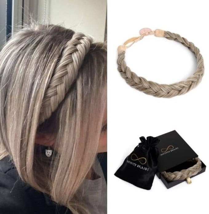 Infinity Braids - Lizzy Regular Braid - Haarband - Haarband Dames - Haarbanden - Haarband meisje - Lizzy Sun Kissed