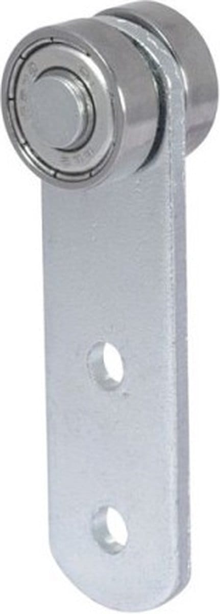 19mm rol 70 mm lang railloper - zeilloper - vrachtwagenzeil kogellager - deurloper - rail loper