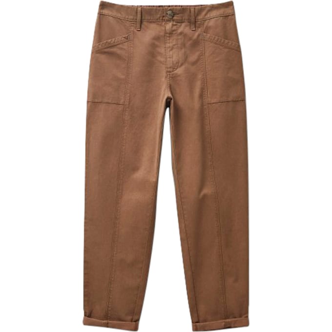 White Stuff Thea Trouser Mid Tan Taglia: 20 | Pantaloni Outlet | Donna
