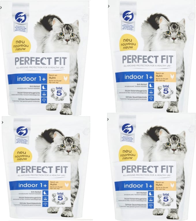 Perfect Fit - Droogvoer - Indoor Kip - 4x750g