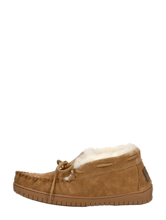 Warmbat Warmbat Bunya Pantoffels cognac Suede