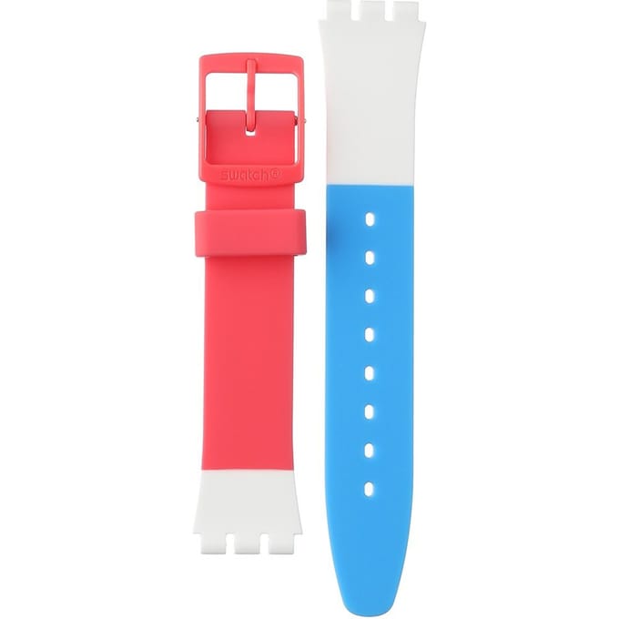 Swatch Plastic - Originals Medium (34mm) /Access/Solar/Musicall/Stop - G/SK/SL/SR/SS/SO28 ASO28W400 SO28W400 Gent in the Block Horlogeband